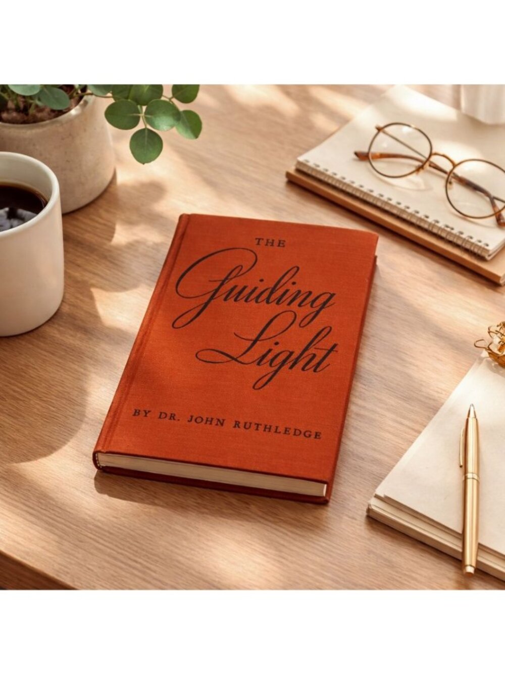 The Guiding Light Dr John Ruthledge 1938 Hardcover Religious Inspiration Vintage